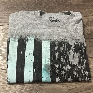 Ocean Current Small flag shirt